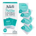 thumbnail image 1 of Toallitas con aceite calmante Post Wax, paquete de recambio de Nad, 20 unidades, 1 of 6