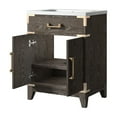 thumbnail image 3 of Laurel 24 in W x 18 in D Brown Oak Single Bath Vanity and Acrylic Top, 3 of 5