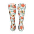 thumbnail image 6 of Yiaed Peach Print Great elasticity Adult Stockings Sports socks for Men and Women-One Size, 6 of 8