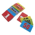 thumbnail image 2 of 40 Pcs Plastic Poker Chip Learning Counters Discs Numbered Poker Cards Game Chips Counting Markers For Math Practice Game Tokens And Teaching Rewards, 2 of 7