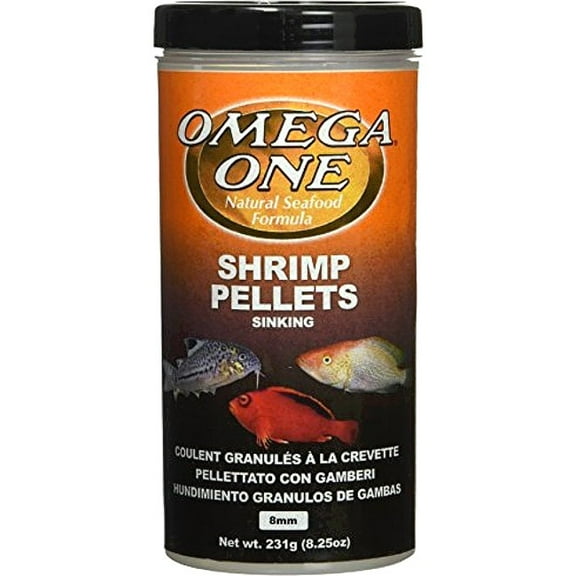 Omega One Catfish and Shrimp Pellets, 8.25 oz