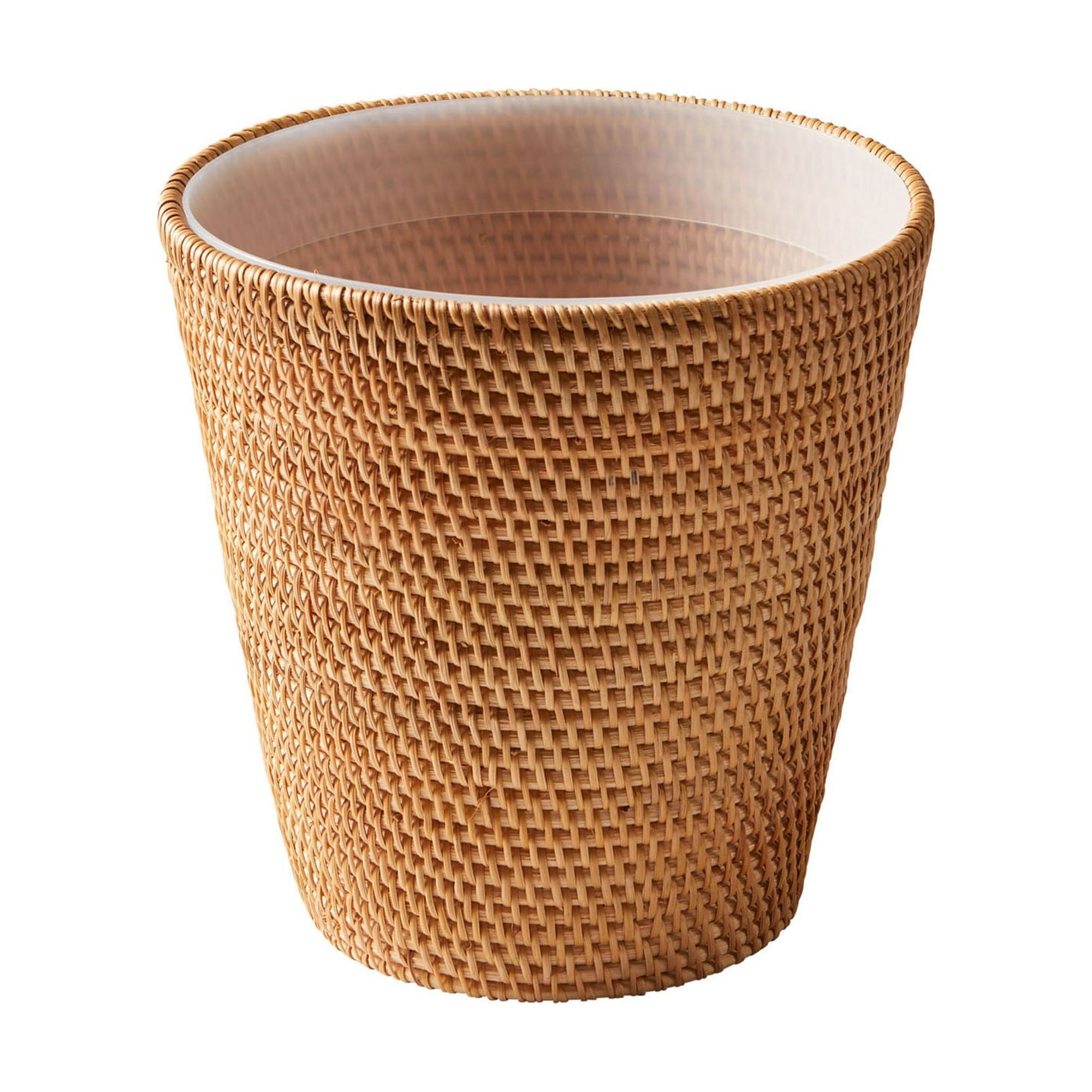 Better Homes & Gardens Rattan Bathroom Trash Can