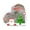 Multicolor, variant on NSESSHome Christmas Ornaments Gift, Cute Mini Santa Claus Style Christmas Tree Party Hanging Decorations for Christmas Home Decoration and Various Occasions