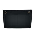 thumbnail image 4 of Felt Cosmetic Bag Multifunctional Snap Button Storage Large Capacity Felt Bag, 4 of 12
