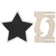 thumbnail image 4 of Wedding Chalkboard Foldable Beautiful Blackboard Signs Portable Practical Wooden for Party Home ANGGREK Otros, 4 of 8