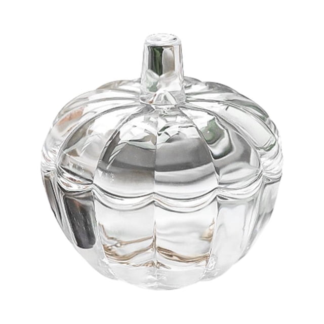 Tarro de cristal BLESIY para dulces Recipiente transparente con tapa para Halloween