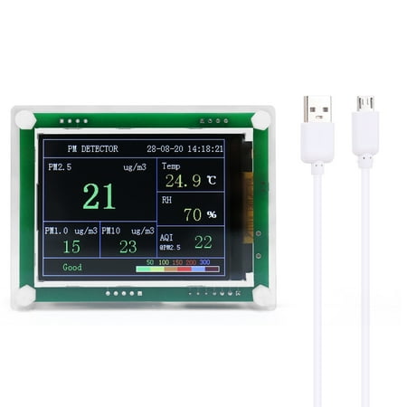 

A4 Home-use High Accuracy LED Digital Display USB Mini Portable PM2.5 CO2 Detector Multifunctional Air Tester