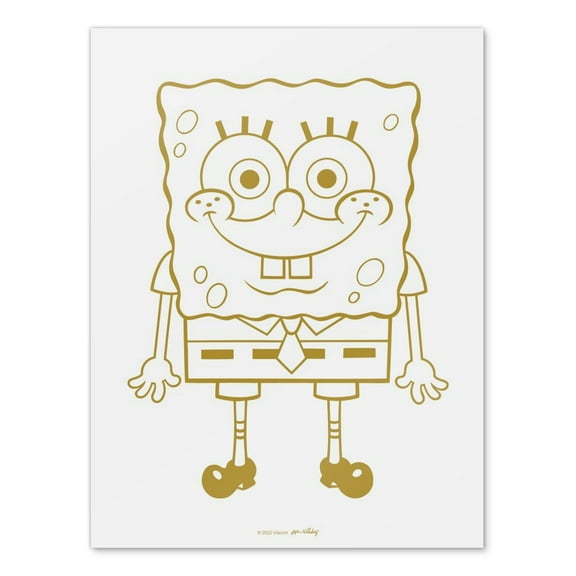 SpongeBob Full Front Wall Art Picture Paper Poster Décor Home Decoration