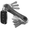 thumbnail image 1 of Llavero KeySmart, organizador compacto de fibra de carbono 3K, 14 llaves, 1 of 8