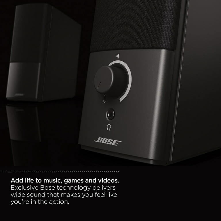 Isolere Hver uge Konvertere Bose Companion 2 Multimedia Computer Speaker System - Walmart.com