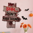 thumbnail image 5 of Cartel De Madera Con Letras Inglesas De Halloween Y Carnaval. Decoraciones De Pared De Madera En 2D. Accesorios Para Festivales., 5 of 5