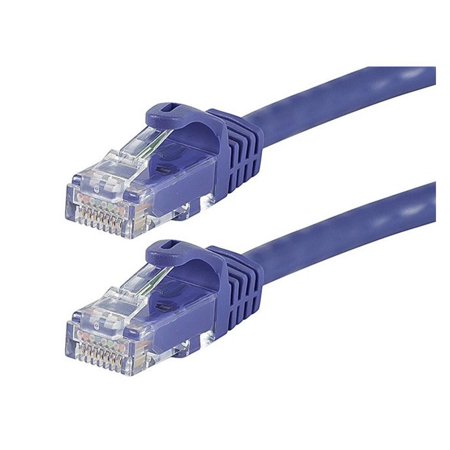 UPC: 0844660098522 | Monoprice Flexboot Cat6 Ethernet Patch Cable – Network Internet Cord – RJ45  Stranded  550Mhz  UTP  Pure Bare Copper Wire  24AWG  7ft  Purlple
