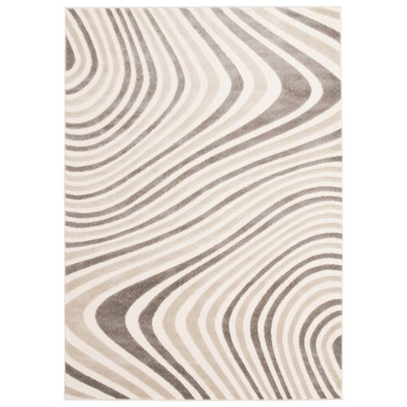 Tapis en Polypropylène Ivoire Zuma 5 Pieds3 Pouces x 7 Pieds7 Pouces
