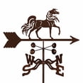 thumbnail image 2 of EZ Vane EZ1500-GR Weathervane à Cheval Arabe avec Support de Jardin, 2 of 4