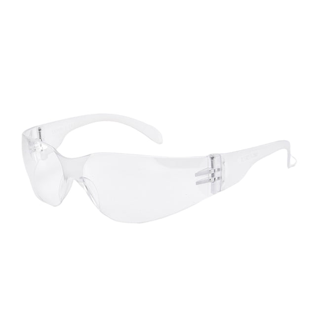 keepw Protective Eye Wear Impact-resistant Polycarbonate Simple Style Crews Safety Glasses Eye Protection Anti Fog Goggles for Black Transparent