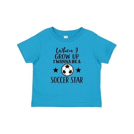 

Inktastic Future Soccer Star Gift Baby Boy or Baby Girl T-Shirt