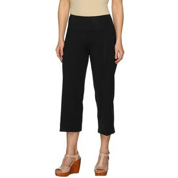 Women with Control Women with Control Petite Tummy Control Crop Pants
