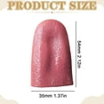 thumbnail image 3 of Fake Tongue Magic Tricks Props for Halloween Pranking, Realistic Stretchable False Tongue Performance Prop, Scary Entertainment Toys for Adults Party 2 X 1.6 Inches, 3 Fake Tongues, 3 of 9