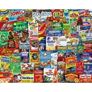 Springbok Looney Labels - 500 Piece Funny Jigsaw Puzzle for Adults - Unique Cut Pieces