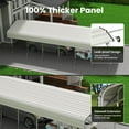 thumbnail image 5 of TIME RAY 14x30 Ft RV Carport, Heavy Duty Metal Car Port, All-Weather Protection, Easy Assembly for Cars, Trucks, Boats, Tractors, and Outdoor Storage, 5 of 8