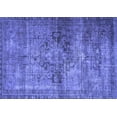 thumbnail image 1 of Ahgly Company Machine Washable Indoor Rectangle Oriental Blue Traditional Area Rugs, 6' x 9', 1 of 4