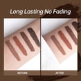 thumbnail image 6 of Color Eyebrow Dye Paste - Liquid Eyeshadow Makeup - Long Lasting Soft Mist Brown Eyeshadow, Highlight Shadow Makeup, Creamy Smooth Texture, Easy Application, Daily Wear, Birthday Gift 1PC*5, 6 of 8