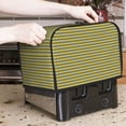 thumbnail image 7 of Goofa Mardi Gras Purple Yellow Plaid Print Toaster Cover 2 Slice, Two Slice Bread Machine Cover Quilted Toaster Covers Bread Maker Cover Kitchen Appliance Cover, 7 of 7