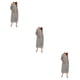 thumbnail image 5 of Sonducket Reemplazo de de noche para mujer, cuello , manga larga, transpirable, Otoño Invierno, de oficina, ropa de dormir, ropa de dormir Type1 NO1, 5 of 6