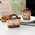thumbnail image 5 of Coffee Bag Italian Coffee Case for Apple AirPods 2 3 Generation Cover for AirPods Pro 2nd Gen for Air Pods 3rd Protective Shell (Dunkin coffee BN,AirPods 3 (not Pro)), 5 of 7