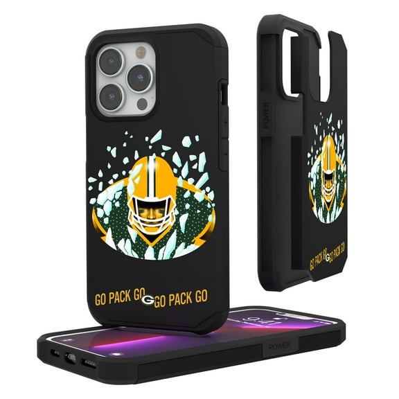 Keyscaper Black Green Bay Packers iPhone Rugged Case