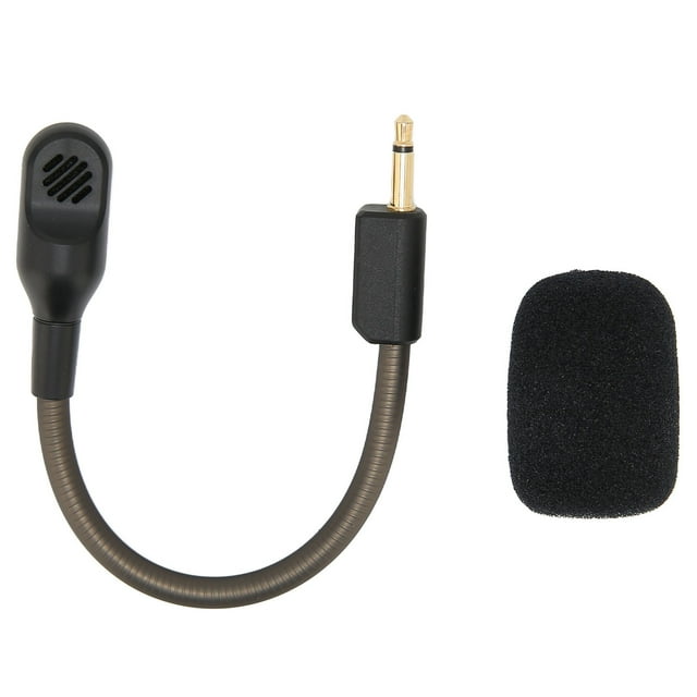Micrófono de repuesto para Razer BlackShark V2, auriculares desmontables para juegos, micrófono con cancelación de ruido y conector de 3,5mm