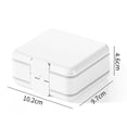 thumbnail image 4 of YAOMOBB Medication Organizer with Cutter Medicine Box Double layered Tablet Splitter Three Compartments Container with Cutter proof, 4 of 6