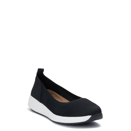 

Time And Tru Women s Comfort Ballet Flats (Wide Width Available)