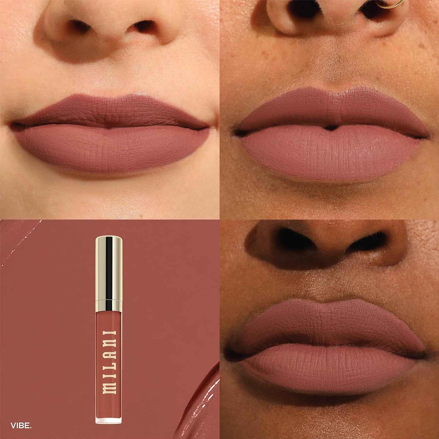Milani Stay Put Liquid Lip Longwear Lip, Vibe