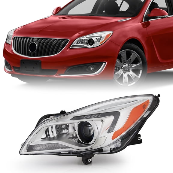 2014-2017 Buick Regal (HID/Xenon) Projector Headlights Headlamps LH Driver Side