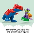 thumbnail image 7 of LEGO DUPLO Marvel Dinosaur Spidey-Rex vs. Green Goblin Building Toy for Toddlers - Spidey and His Amazing Friends Toys for Boys & Girls, Ages 2+ - Gifts for Kids - 10463, 7 of 7