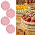 thumbnail image 4 of Cake Tray, Cake , Safe And Non- Easy To , For Parties Picnics Family Dinners Camping Pink L, 4 of 8