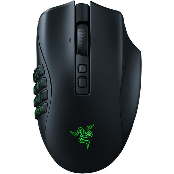 Razer Naga V2 Pro Wireless Gaming Mouse: Interchangeable Side Plate w/ 2, 6, 12 Button Configurations - Focus+ 20K DPI Optical Sensor - Fastest Gaming Mouse Switch - Chr