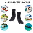 thumbnail image 7 of Water Boots Water Sport Anti Slip Warming Diving Sock Swimming 3mm Neoprene Socks BLACK XS, 7 of 7