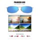 thumbnail image 5 of Gafas de sol ZHILE rectangulares polarizadas Al-Mg Alloy UV400, 5 of 6