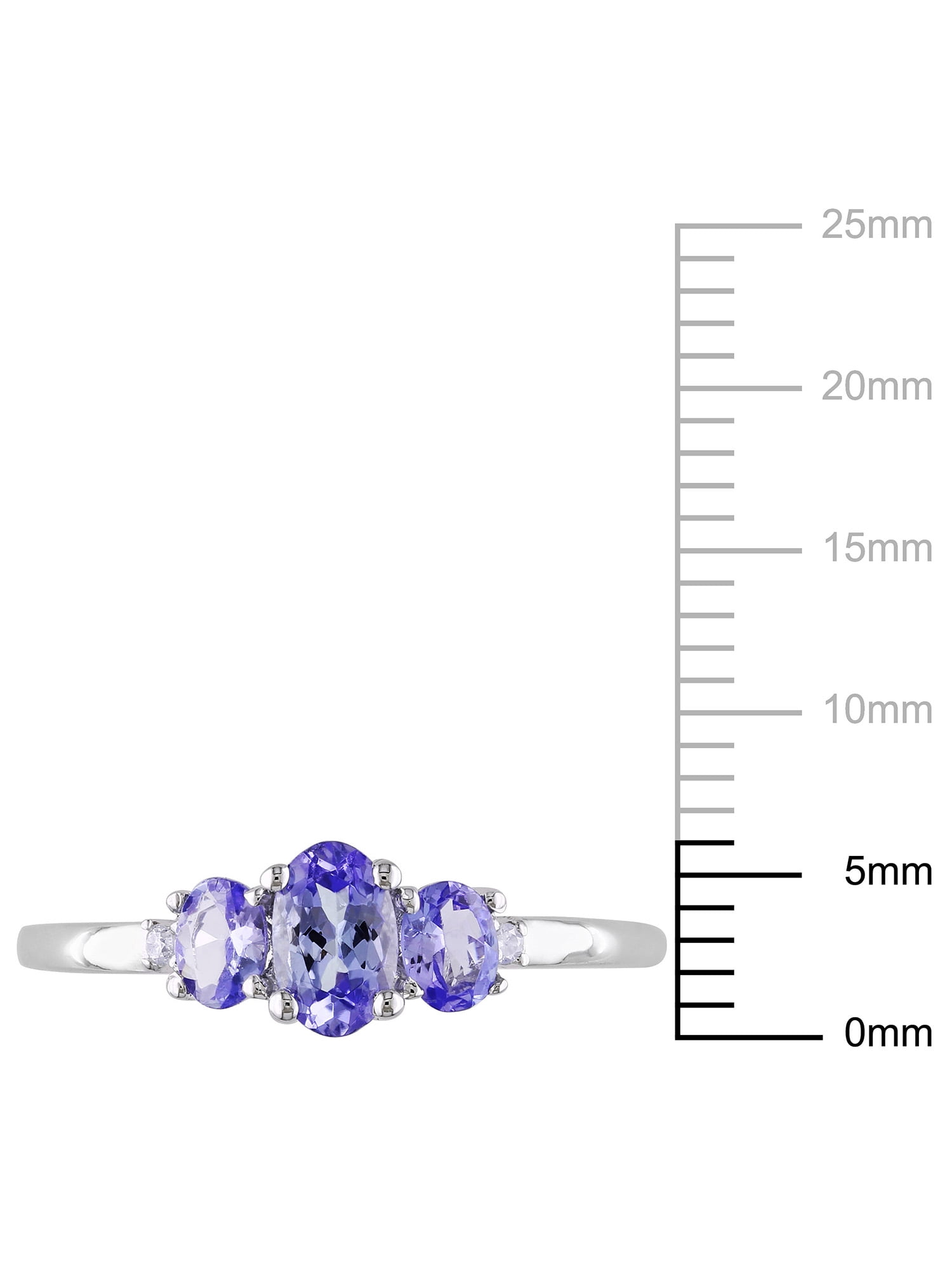 Everly Women's Tanzanite 10k White Gold Ring
