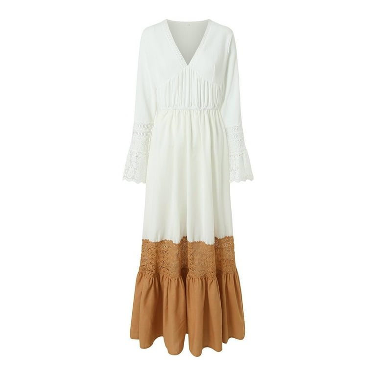 beige cream dress Vintage 1970s Janice Wainwright Lace Dress