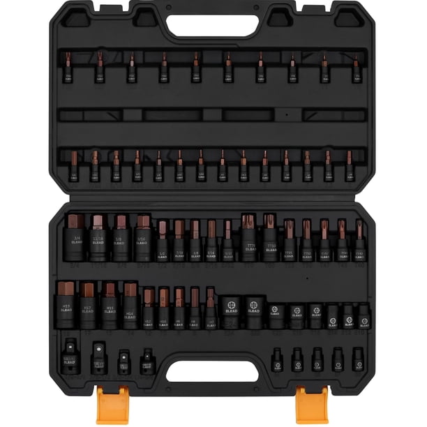 Juego de brocas Torx y brocas hexagonales, 66 piezas, ELEAD CR-V y S2