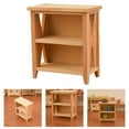 thumbnail image 4 of LeeQinersw 12th Dollhouse Doll House Miniature Handcraft Display Storage Rack Shelves Cabinet Furniture Set Decorative Toys, 4 of 9