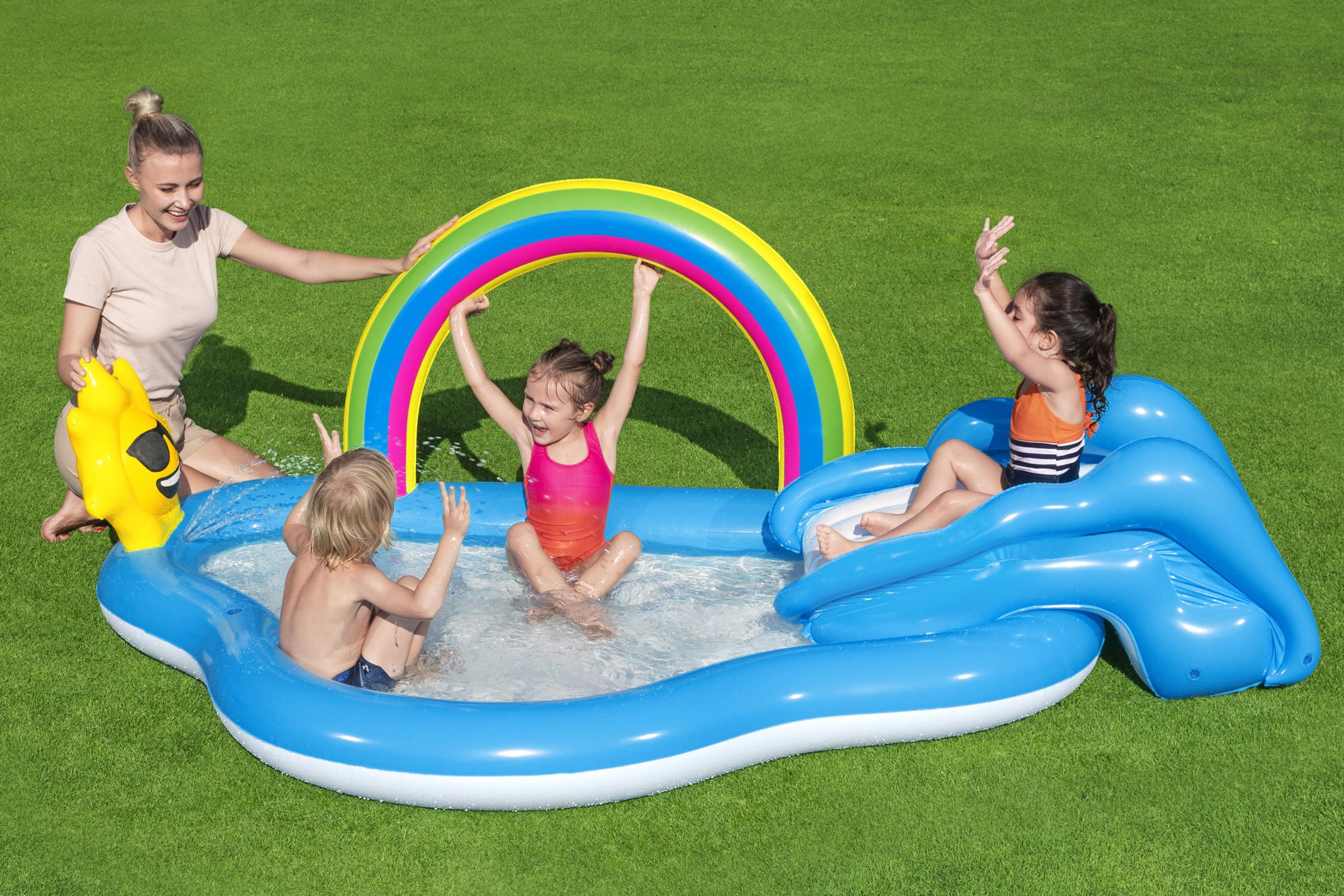 H2OGO! Rainbow ‘n Shine Inflatable Play Pool Center