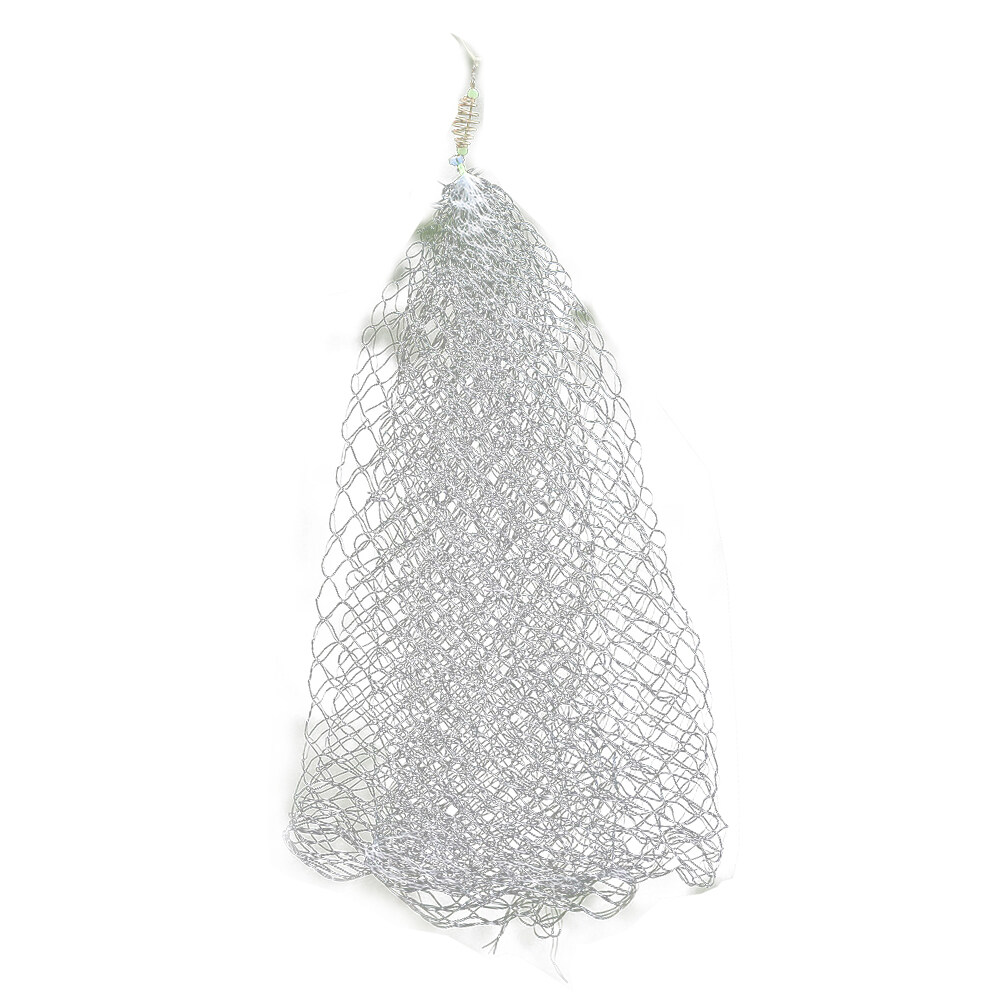 Etereauty Replacement Net Fishing Cast Net Bait Trap Fishing Rod Casting Net (Mesh Hole Width