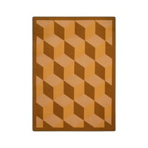 Kaleidoscope - Whimsical Area Rugs Highrise, 3'10" x 5'4", Wheat