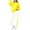 Yellow, variant on RRMuAzgs Girl Clothes Long Sleeve Sweatshirts with Elastic Waist Sweatpants 2 Piece Outfits Color Blocked Girls Tracksuit