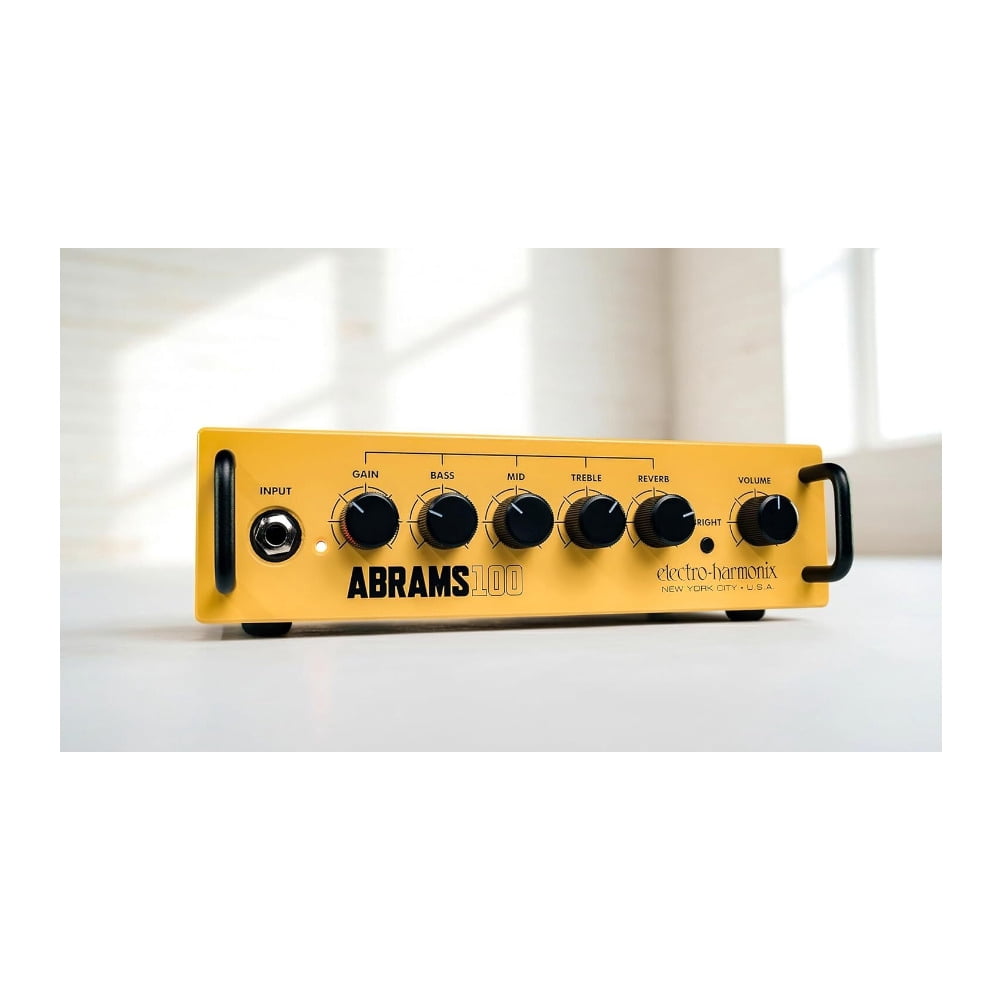 Electro-Harmonix ABRAMS100 100W Guitar Amp Head - Yellow