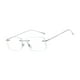 thumbnail image 5 of Gafas Sin Marco Ultraligeras Sin Montura Elegantes Para Hombres Y Mujeres, Gafas Versátiles De Plata, 5 of 8